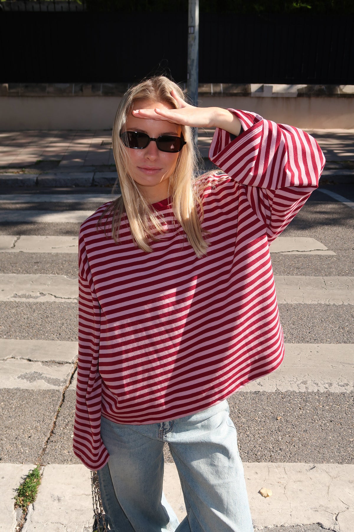 Maglietta alla marinara oversize