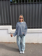 Maglietta alla marinara oversize