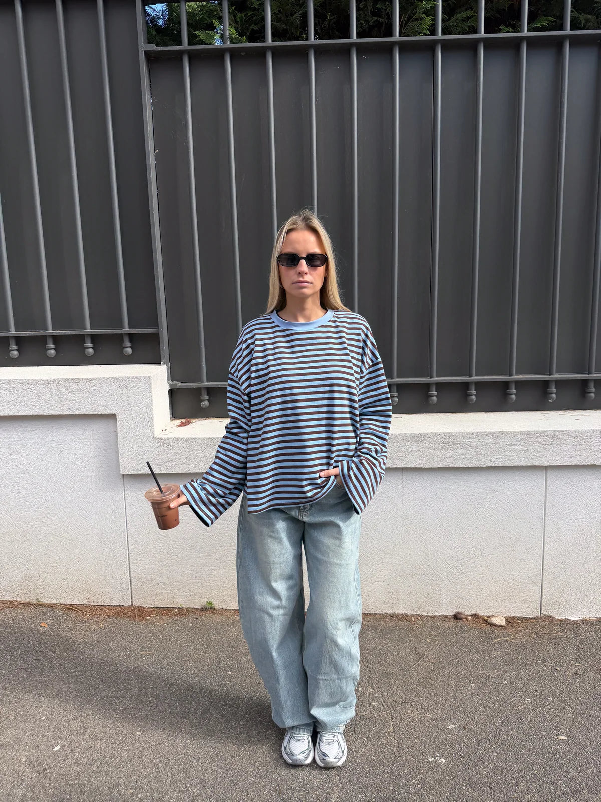 Maglietta alla marinara oversize