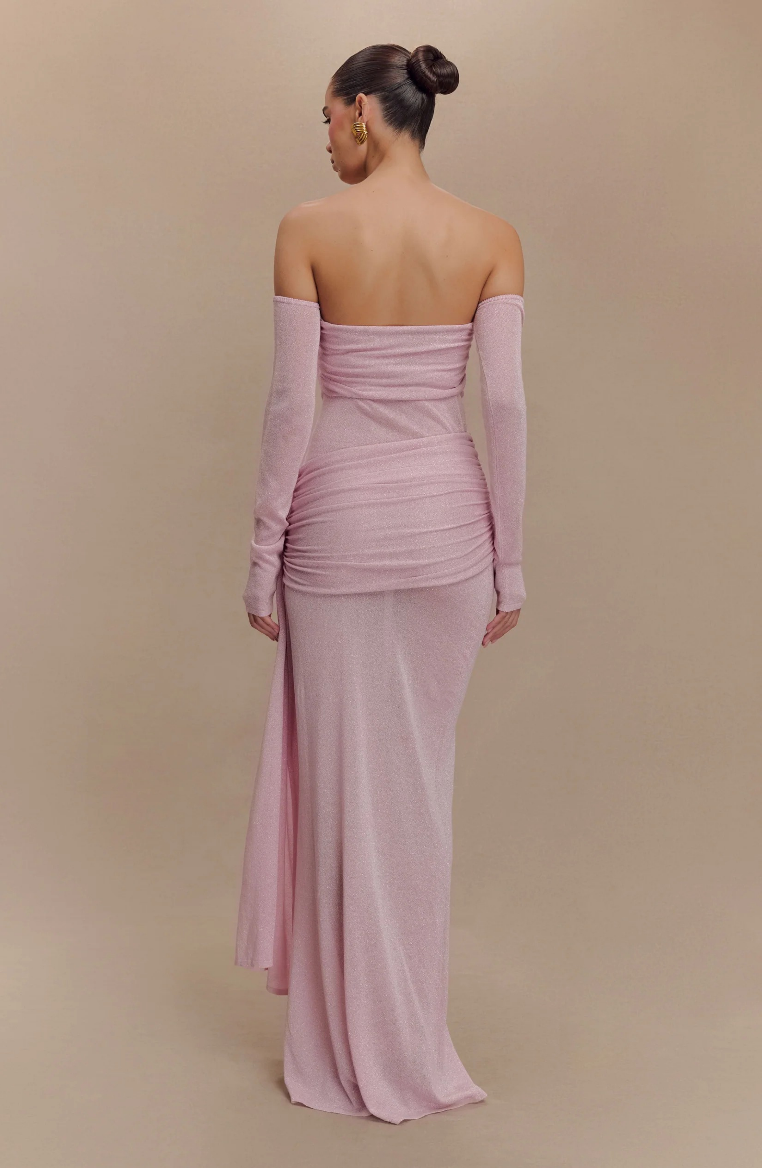 Divine Drape Gown Maxi dress