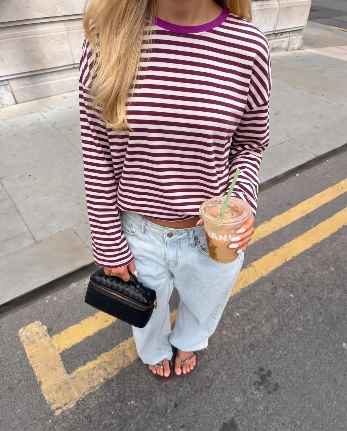 Maglietta alla marinara oversize