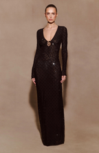 Midnight Glow Gown Maxi Dress