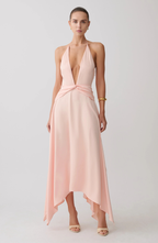 Rosé Whisper Maxi Dress