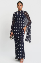 Robe longue Étoile à pois