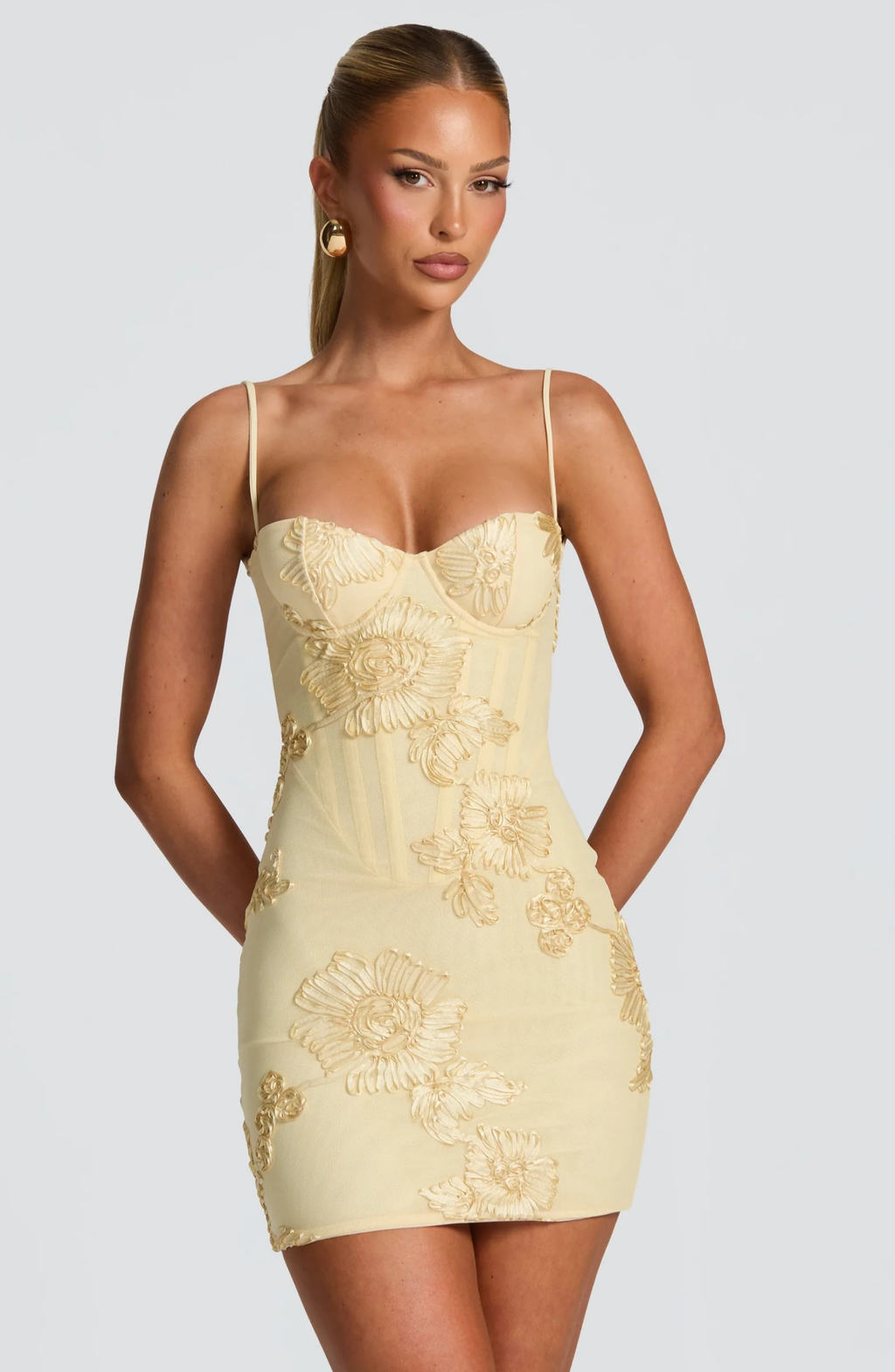 Petal Luxe Mini Dress