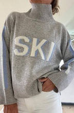 Courchevel – Jersey de Punto con Cuello Alto