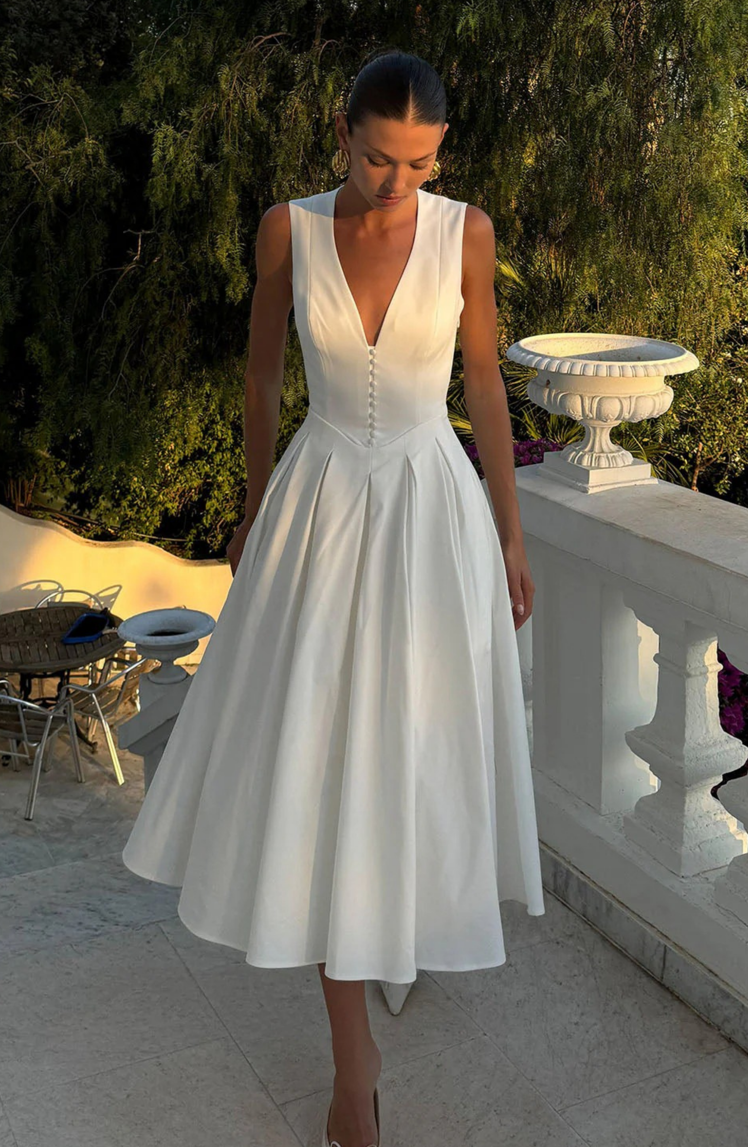 Soft Grace Midi Dress