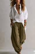 Ensemble Bohème Chemise Oversize et Pantalon