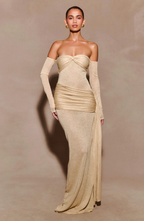 Divine Drape Gown Maxi dress