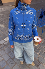 Jersey Alpine con Estampado Invernal