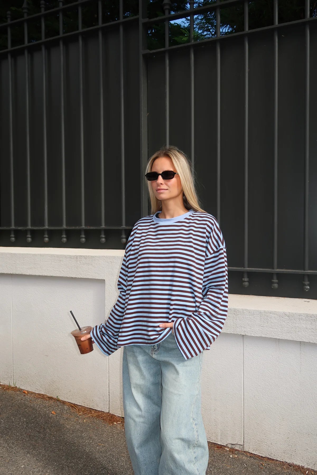 Maglietta alla marinara oversize