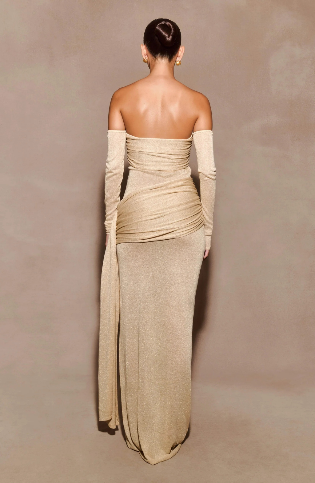 Divine Drape Gown Maxi dress
