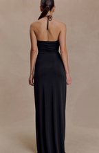 Opulence Noir Gown Maxi Dress