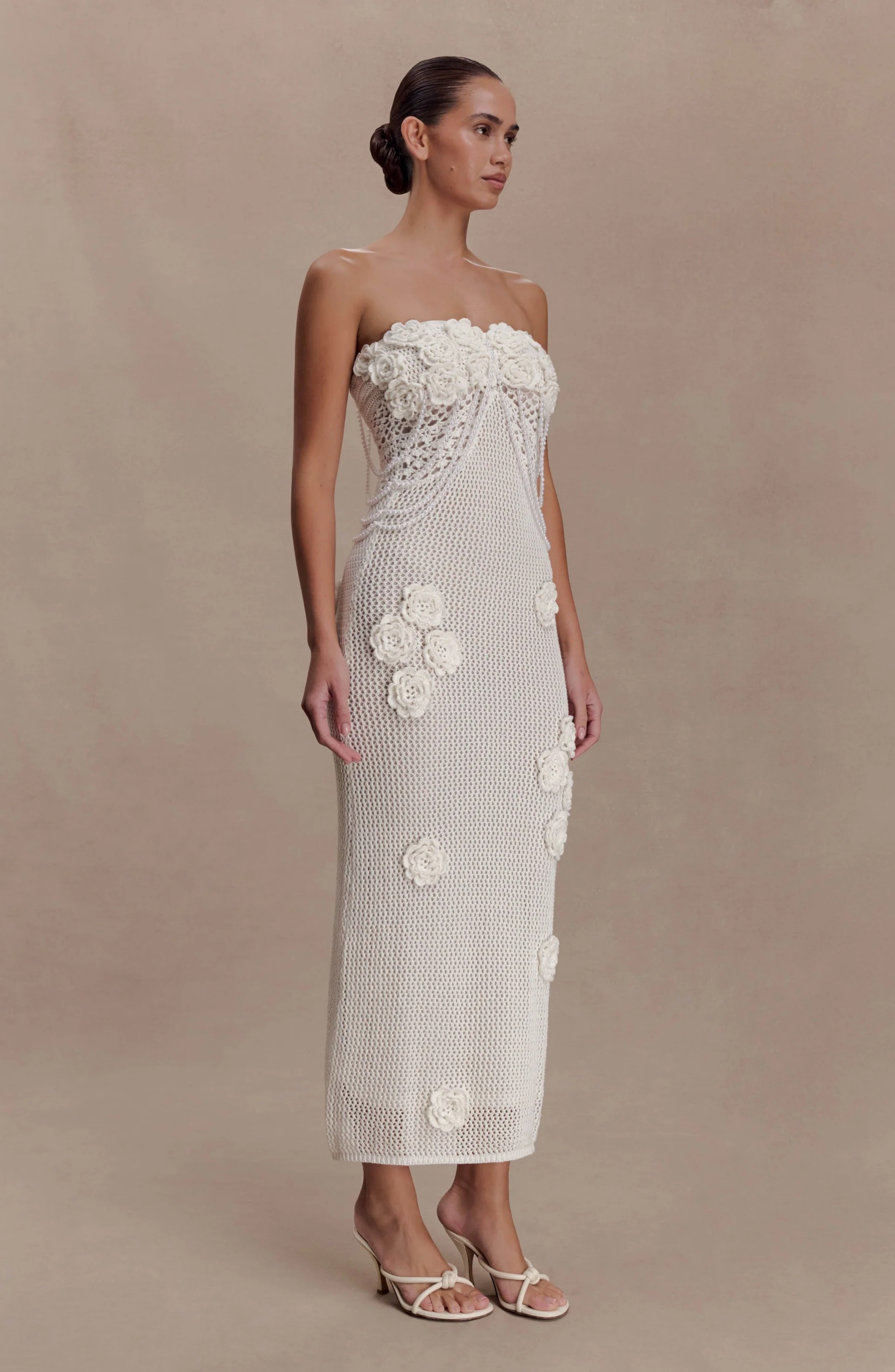 Bloom Knit Midi Dress