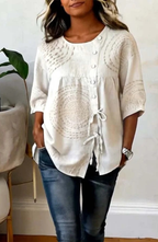 Blusa Mandala con Detalles Bordados