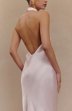 Champagne Glow Maxi Dress