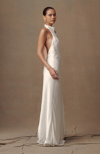 Champagne Glow Maxi Dress