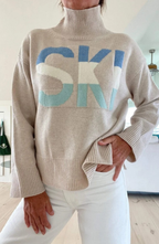 Courchevel – Jersey de Punto con Cuello Alto
