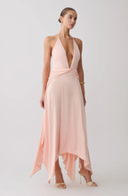 Rosé Whisper Maxi Dress