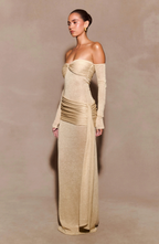 Divine Drape Gown Maxi dress