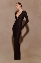 Midnight Glow Gown Maxi Dress
