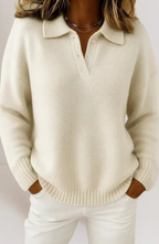 Capri – Jersey de Punto con Cuello Polo