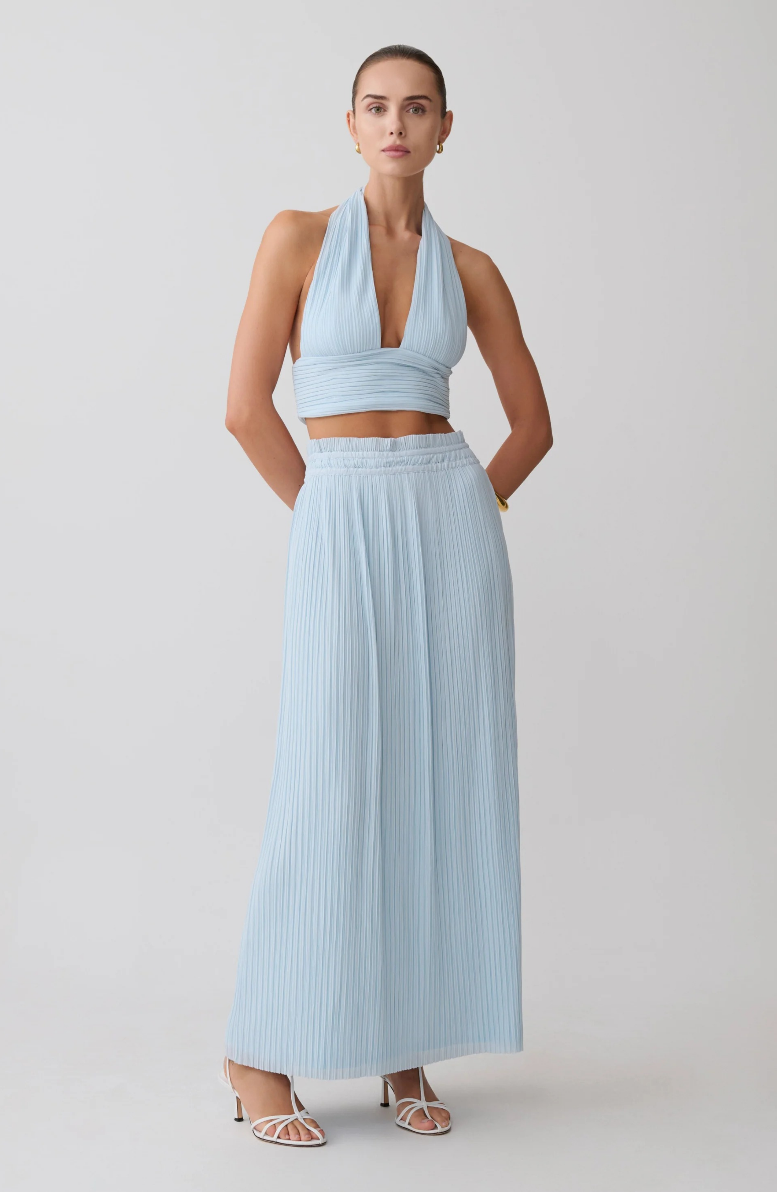 Santorini Pleated Set