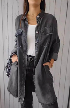 Montana – Camisa Denim con Bolsillos