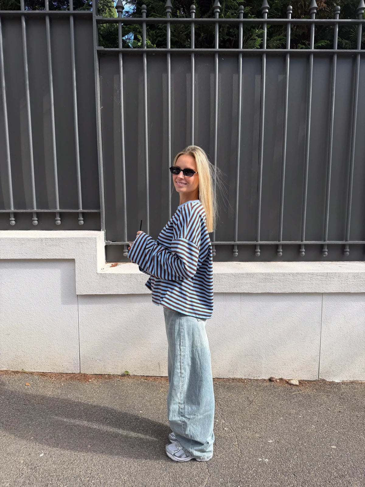 Maglietta alla marinara oversize