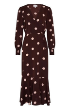 Robe longue Dolce Vita à encolure cache-cœur