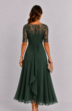 Vestido Serenité con Bordado Floral