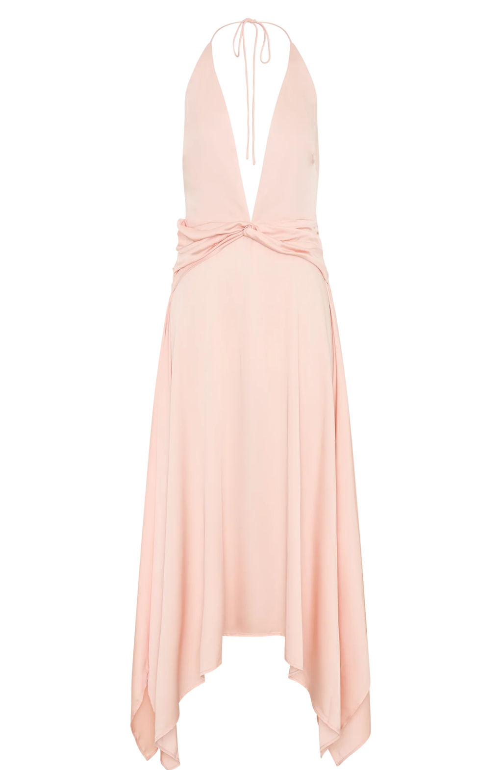 Rosé Whisper Maxi Dress