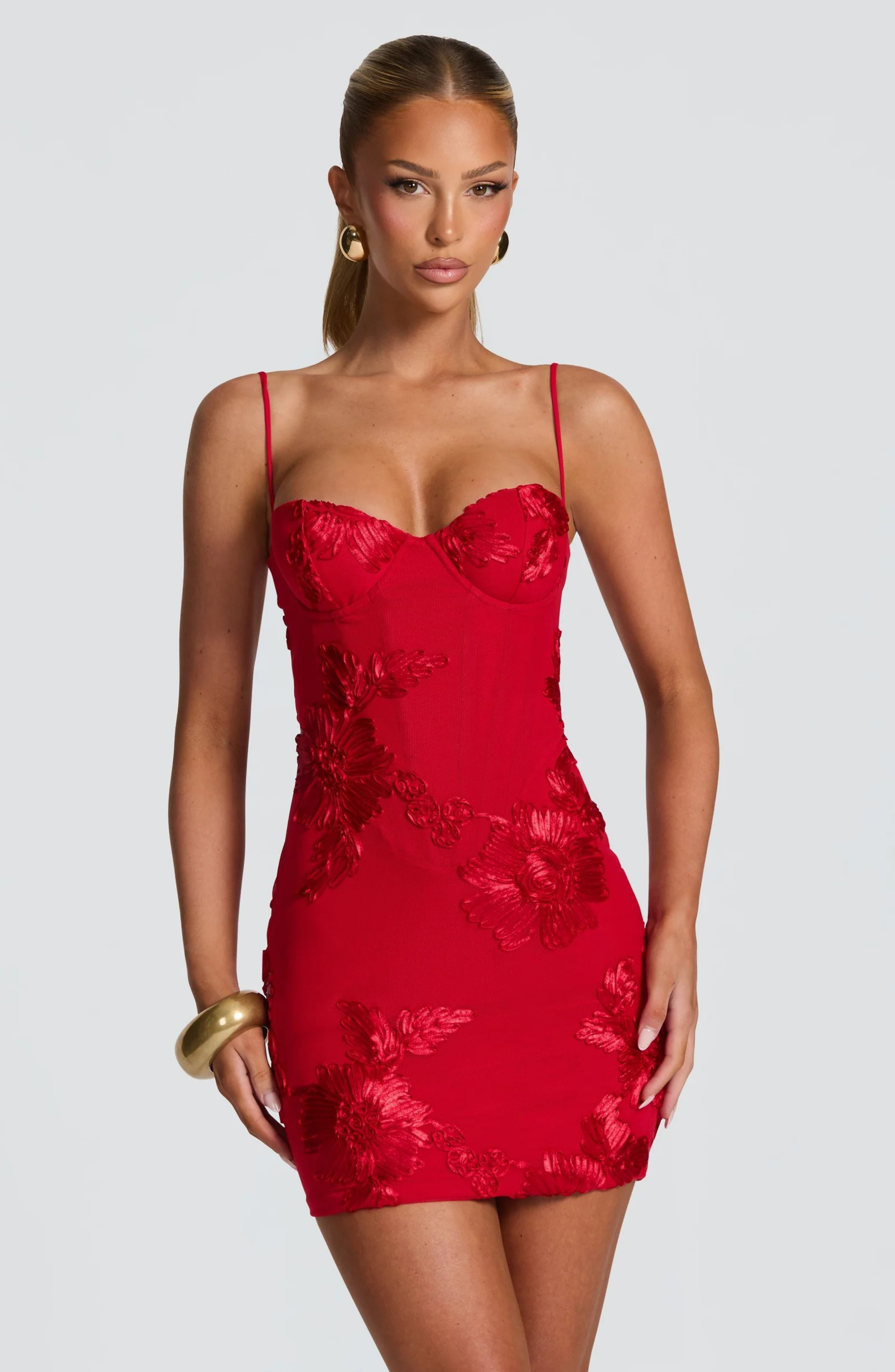 Petal Luxe Mini Dress