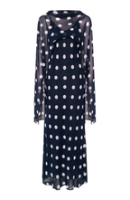 Robe longue Étoile à pois