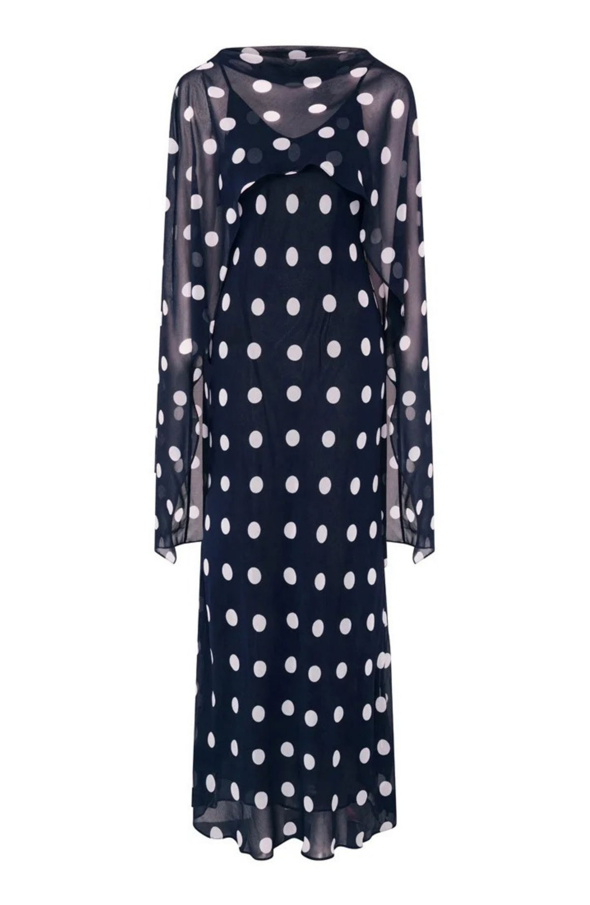 Robe longue Étoile à pois