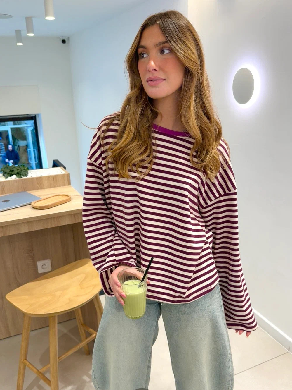 Maglietta alla marinara oversize