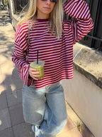 Maglietta alla marinara oversize