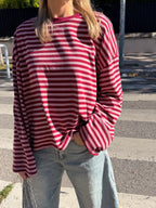 Maglietta alla marinara oversize