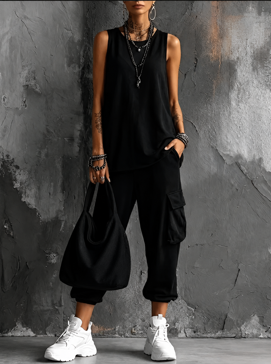 Noelia | Completo casual all'insegna del comfort urbano