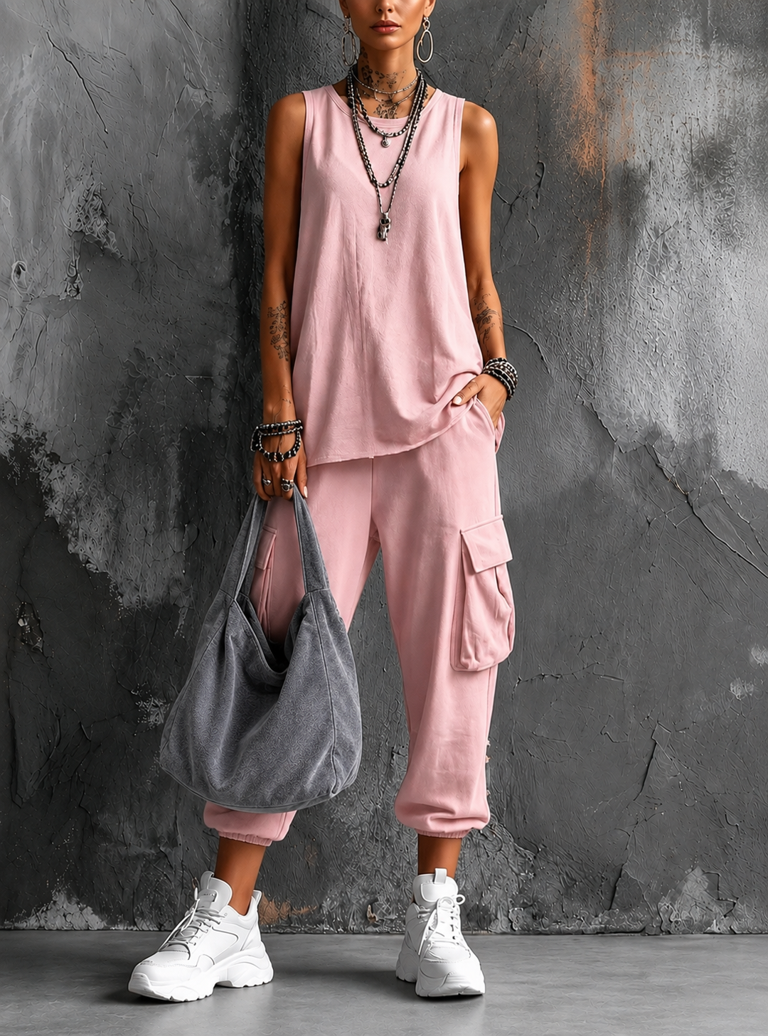 Noelia | Completo casual all'insegna del comfort urbano
