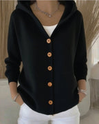 Rocío | Chaqueta de Punto con Capucha