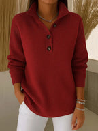 Amparo | Jersey Polo con Cuello de Pico
