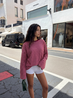 Maglietta alla marinara oversize