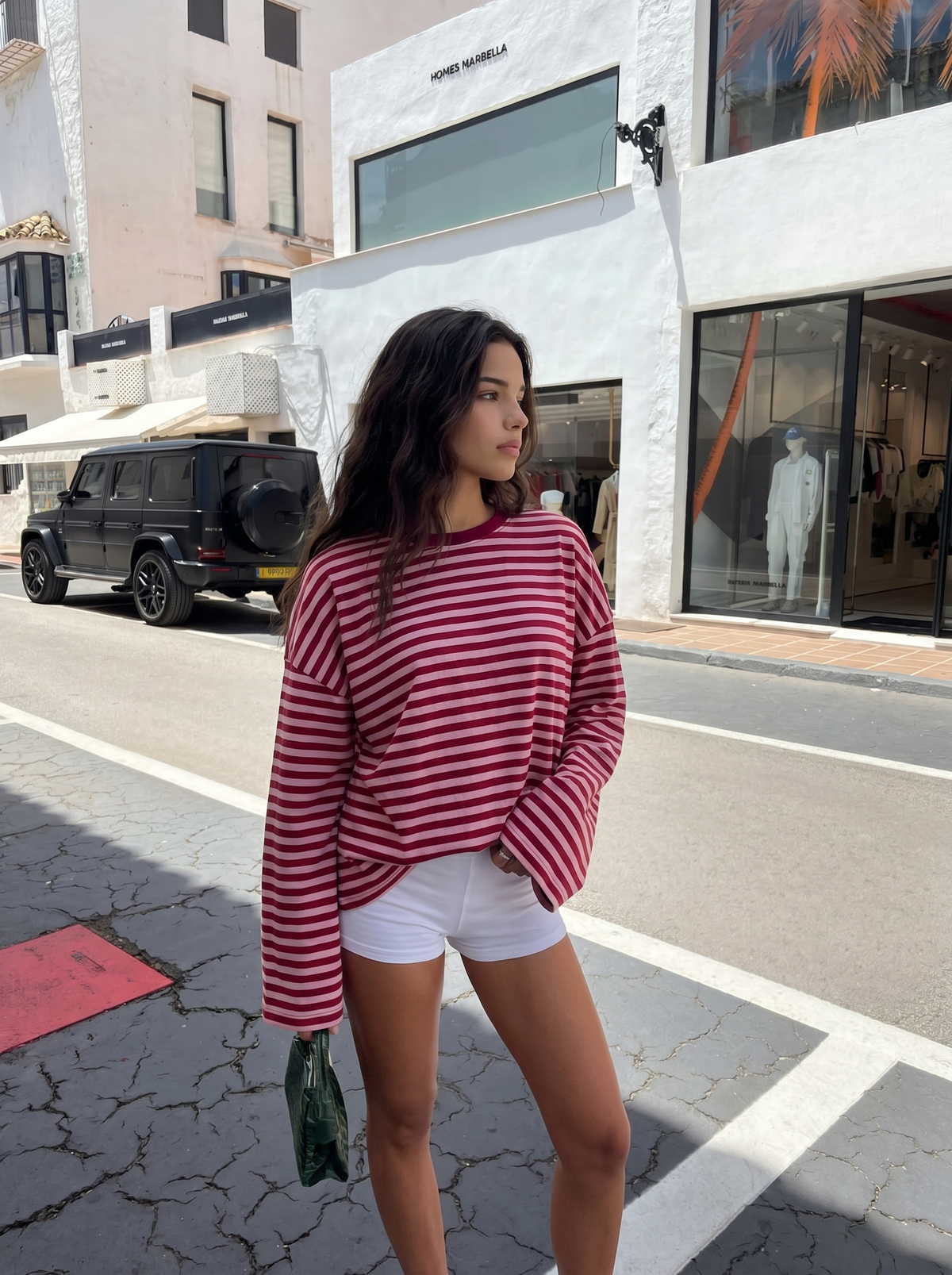 Maglietta alla marinara oversize