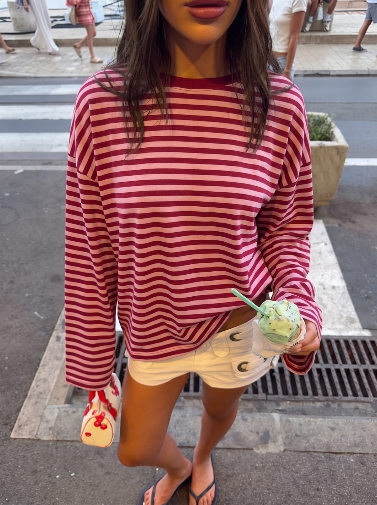 Maglietta alla marinara oversize