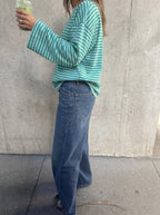 Maglietta alla marinara oversize